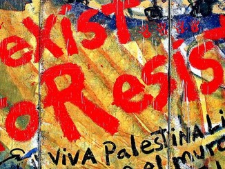 To exist is to To Resist!
Fra the wall, adskiller  Bethlehem fra Jerusalem