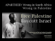 Apartheid: Wrong in South Africa - Wrong in Palestine - Mandela